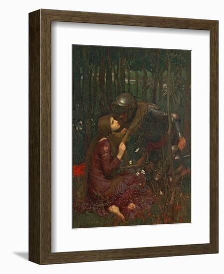 La Belle Dame Sans Merci, 1893-John William Waterhouse-Framed Premium Giclee Print