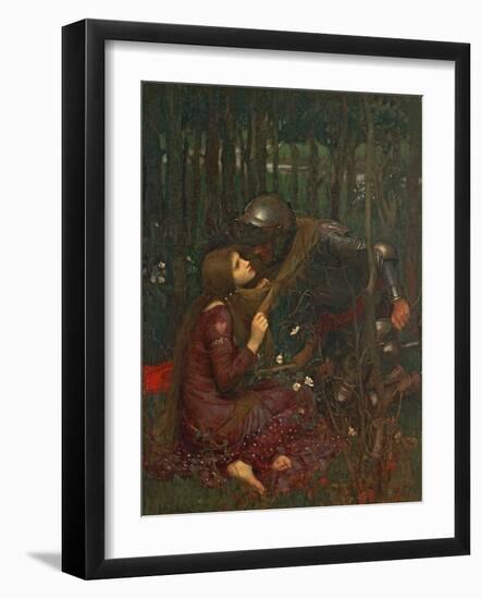 La Belle Dame Sans Merci, 1893-John William Waterhouse-Framed Giclee Print