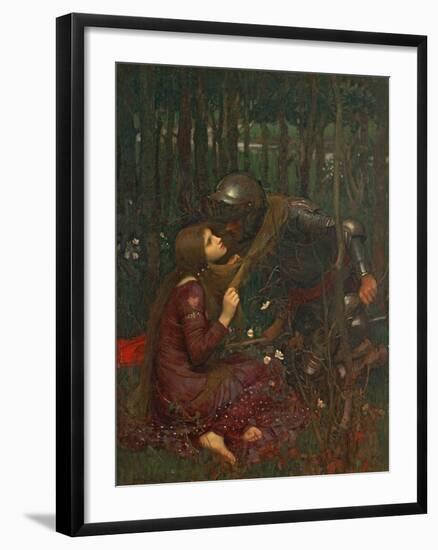 La Belle Dame Sans Merci, 1893-John William Waterhouse-Framed Giclee Print