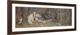 La Belle Dame Sans Merci, 1901-Henry Meynell Rheam-Framed Giclee Print