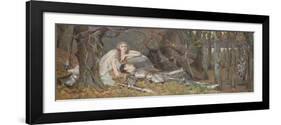 La Belle Dame Sans Merci, 1901-Henry Meynell Rheam-Framed Giclee Print