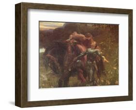 La Belle Dame Sans Merci-Frank Bernard Dicksee-Framed Art Print