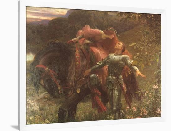 La Belle Dame Sans Merci-Frank Bernard Dicksee-Framed Giclee Print