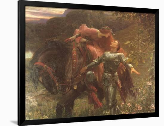 La Belle Dame Sans Merci-Frank Bernard Dicksee-Framed Giclee Print