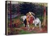 La Belle Dame Sans Merci-Walter Crane-Stretched Canvas