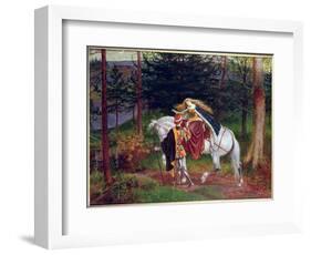 La Belle Dame Sans Merci-Walter Crane-Framed Giclee Print