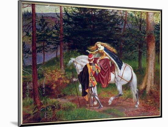 La Belle Dame Sans Merci-Walter Crane-Mounted Giclee Print