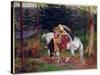 La Belle Dame Sans Merci-Walter Crane-Stretched Canvas