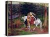 La Belle Dame Sans Merci-Walter Crane-Stretched Canvas