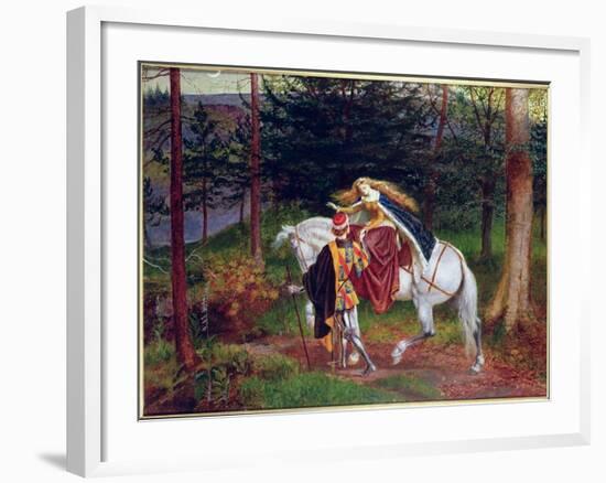 La Belle Dame Sans Merci-Walter Crane-Framed Giclee Print