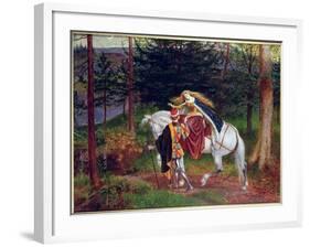 La Belle Dame Sans Merci-Walter Crane-Framed Giclee Print