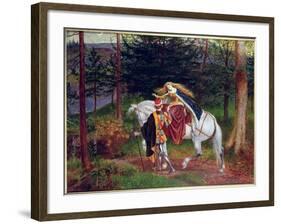 La Belle Dame Sans Merci-Walter Crane-Framed Giclee Print