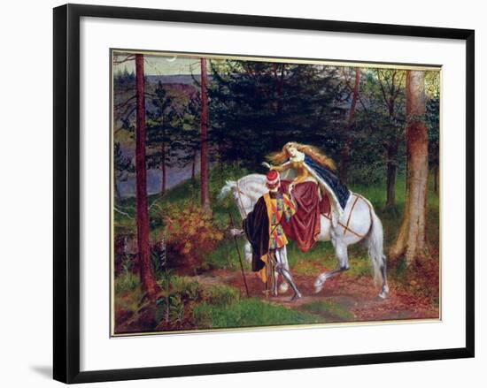 La Belle Dame Sans Merci-Walter Crane-Framed Giclee Print