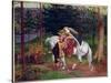 La Belle Dame Sans Merci-Walter Crane-Stretched Canvas