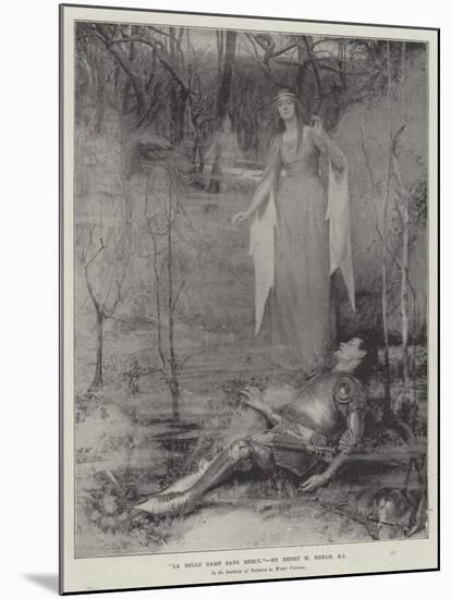 La Belle Dame Sans Merci-Henry Meynell Rheam-Mounted Giclee Print