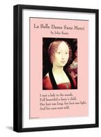 La Belle Dame Sans Mercy Or the Beautiful Woman Without Pity-null-Framed Art Print