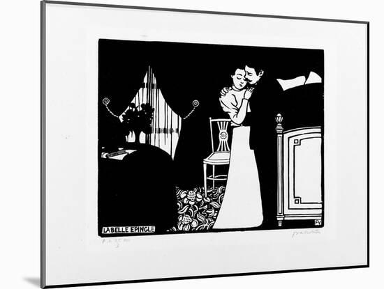 La Belle Epingle, 1897-98-Félix Vallotton-Mounted Giclee Print