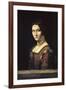 La Belle Ferronniere-Leonardo da Vinci-Framed Premium Giclee Print