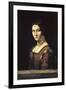 La Belle Ferronniere-Leonardo da Vinci-Framed Premium Giclee Print