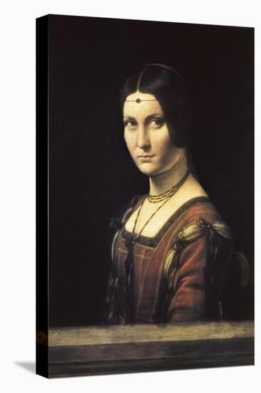 La Belle Ferronniere-Leonardo da Vinci-Stretched Canvas