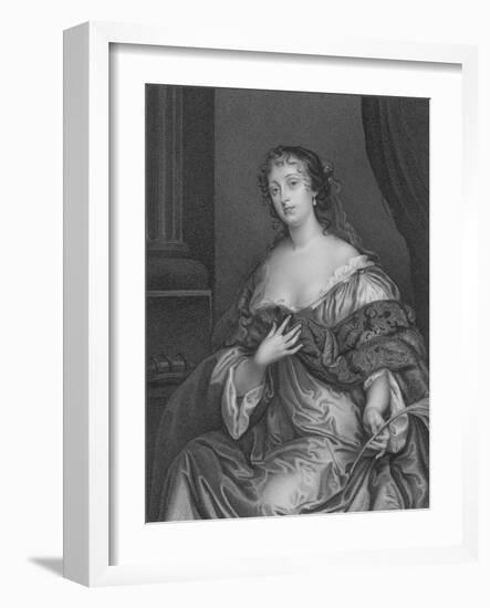 La Belle Hamilton-Sir Peter Lely-Framed Giclee Print