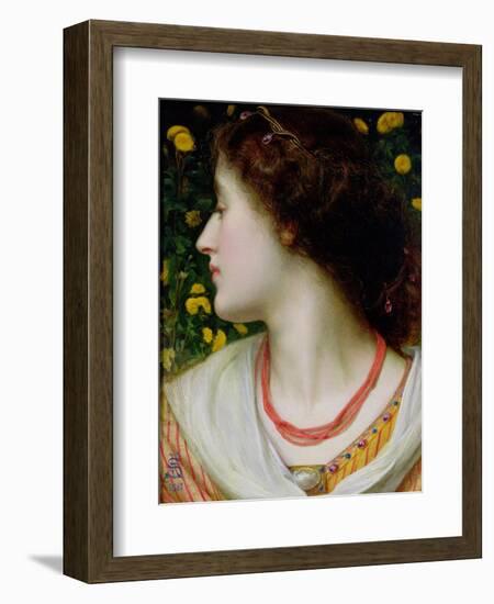 La Belle Isolde, 1862-Anthony Frederick Augustus Sandys-Framed Giclee Print