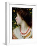 La Belle Isolde, 1862-Anthony Frederick Augustus Sandys-Framed Giclee Print