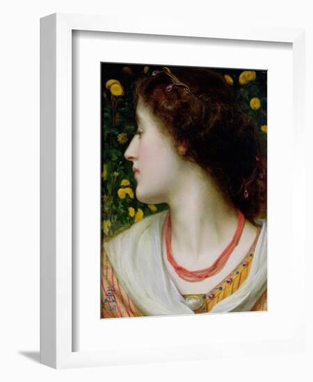 La Belle Isolde, 1862-Anthony Frederick Augustus Sandys-Framed Giclee Print