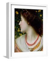 La Belle Isolde, 1862-Anthony Frederick Augustus Sandys-Framed Giclee Print