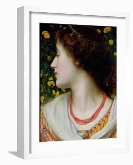 La Belle Isolde, 1862-Anthony Frederick Augustus Sandys-Framed Giclee Print