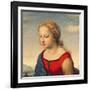 La Belle Jardiniere, 1507 (Oil on Panel) (Detail of 8546)-Raphael-Framed Giclee Print