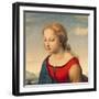 La Belle Jardiniere, 1507 (Oil on Panel) (Detail of 8546)-Raphael-Framed Giclee Print