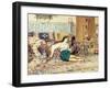 La Belle Orientale Par Firmin-Girard (Firmin Girard), Francois Marie (1838-1921), - Watercolour on-Marie Francois Firmin-Girard-Framed Giclee Print