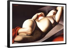 La Belle Raffaella-Tamara de Lempicka-Framed Giclee Print