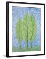 La belle saison-Rene Magritte-Framed Art Print
