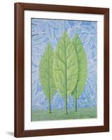 La belle saison-Rene Magritte-Framed Art Print