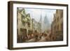 La Belle Sauvage Inn, Ludgate Hill, London-John Charles Maggs-Framed Giclee Print