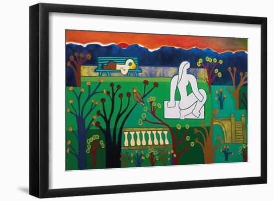 La belle statue du Bastion de Saint-Leger, 2015-Cristina Rodriguez-Framed Giclee Print