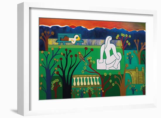 La belle statue du Bastion de Saint-Leger, 2015-Cristina Rodriguez-Framed Giclee Print