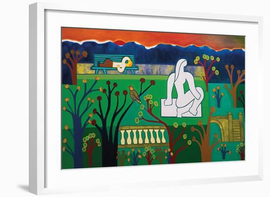 La belle statue du Bastion de Saint-Leger, 2015-Cristina Rodriguez-Framed Giclee Print