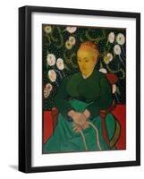 La Berceuse, 1889-Vincent van Gogh-Framed Giclee Print