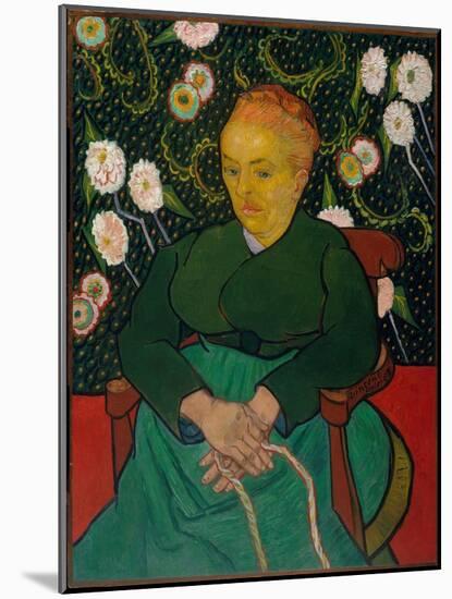La Berceuse, 1889-Vincent van Gogh-Mounted Giclee Print