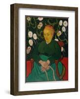 La Berceuse, 1889-Vincent van Gogh-Framed Giclee Print