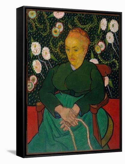 La Berceuse, 1889-Vincent van Gogh-Framed Stretched Canvas