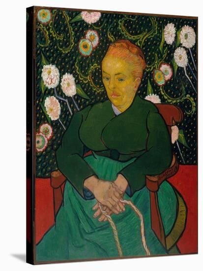 La Berceuse, 1889-Vincent van Gogh-Stretched Canvas
