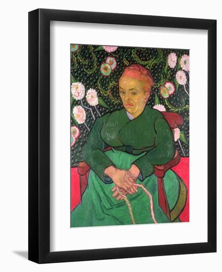 La Berceuse, January 1889-Vincent van Gogh-Framed Premium Giclee Print