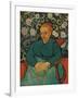 'La Berceuse (Portrait of Madame Roulin)', 1889-Vincent van Gogh-Framed Giclee Print