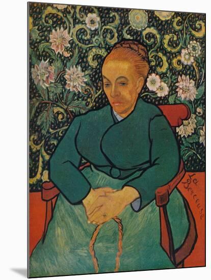 'La Berceuse (Portrait of Madame Roulin)', 1889-Vincent van Gogh-Mounted Giclee Print