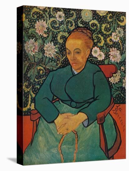 'La Berceuse (Portrait of Madame Roulin)', 1889-Vincent van Gogh-Stretched Canvas