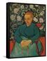 'La Berceuse (Portrait of Madame Roulin)', 1889-Vincent van Gogh-Framed Stretched Canvas